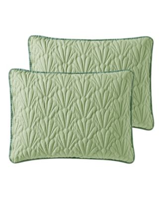 Seashell Reversible 2-Piece Quilt Set, Twin