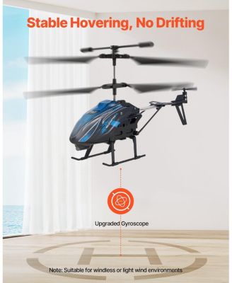RC Helicopter, 2.4GHz Remote Control, 3.5 Channel, 16 Min Flight, Altitude Hold, One-Key Takeoff/Landing, LED Lights, for Kids 8