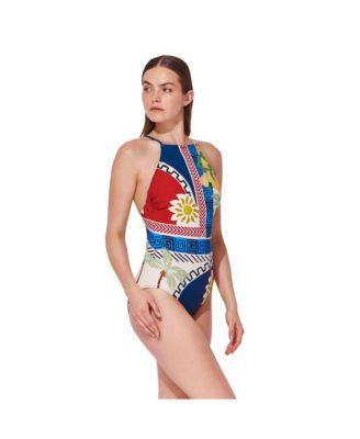 Women's Positano High Neck One Piece