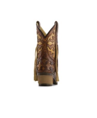 Women's Real Leather Pointed Toe Cowgirl Boots