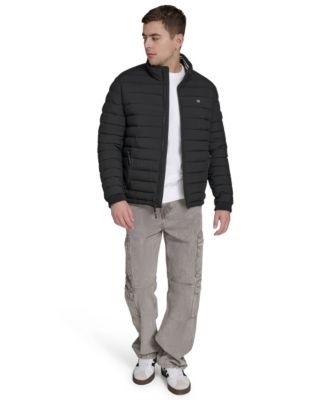 Men's Quilted Long-Sleeve Jacket