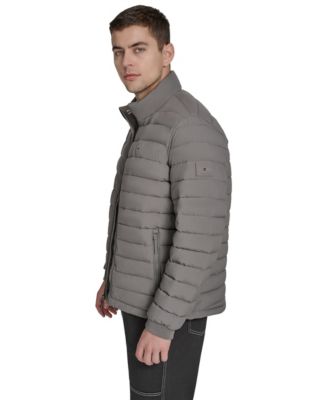 Men's Quilted Long-Sleeve Jacket