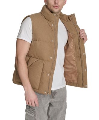 Men's Quilted Stand-Collar Vest