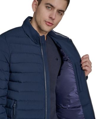 Men's Quilted Long-Sleeve Jacket