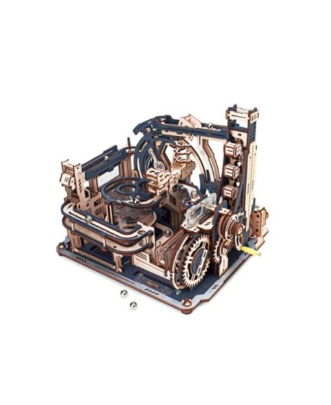 Детские конструкторы Flash Popup Spaceport 3D Moving Gears Puzzle 472-Piece Marble Run, Ages 14+