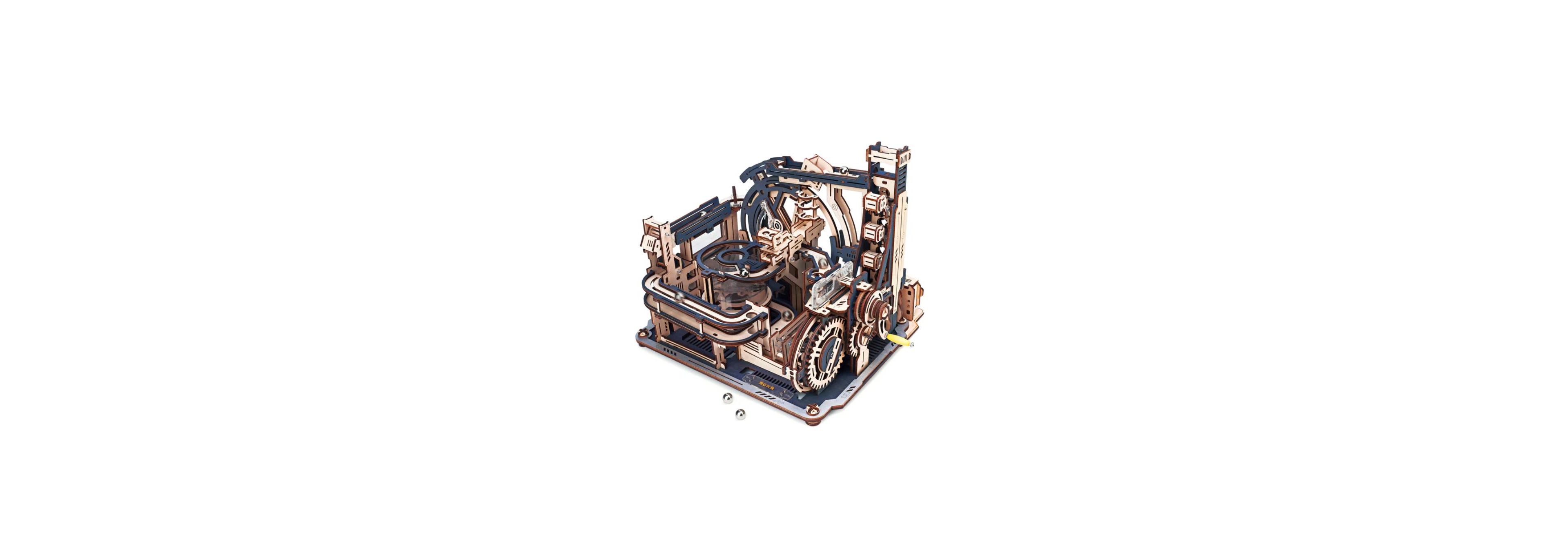 Flash Popup Diy 3D Moving Gears Puzzle - Marble SpacePort