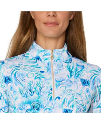 G Lifestyle Long Sleeve Mock Neck Top