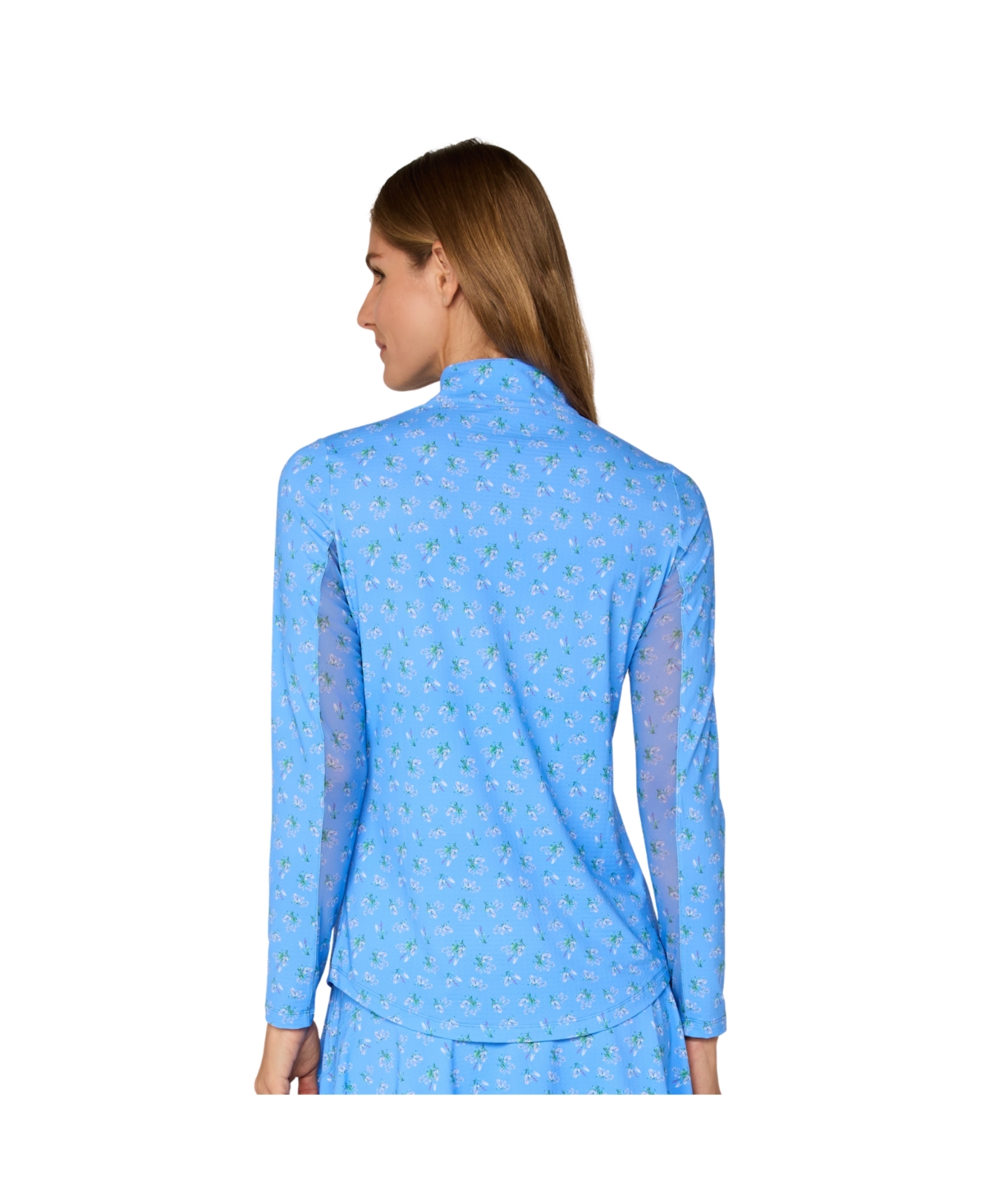 G Lifestyle Long Sleeve Mock Neck Top