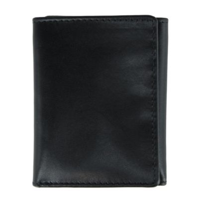 Men's Tennyson Tri-Fold Genuine Leather Wallet with ID Window