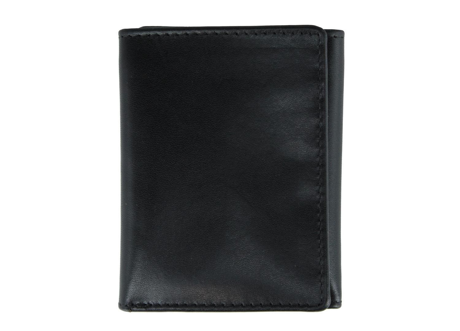 Men's Tennyson Tri-Fold Genuine Leather Wallet with ID Window