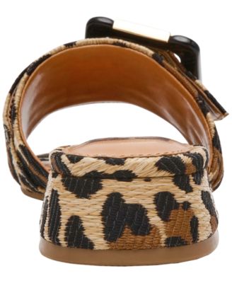 Women's Neeva Buckle Slide Low Block Heel Dress Sandals