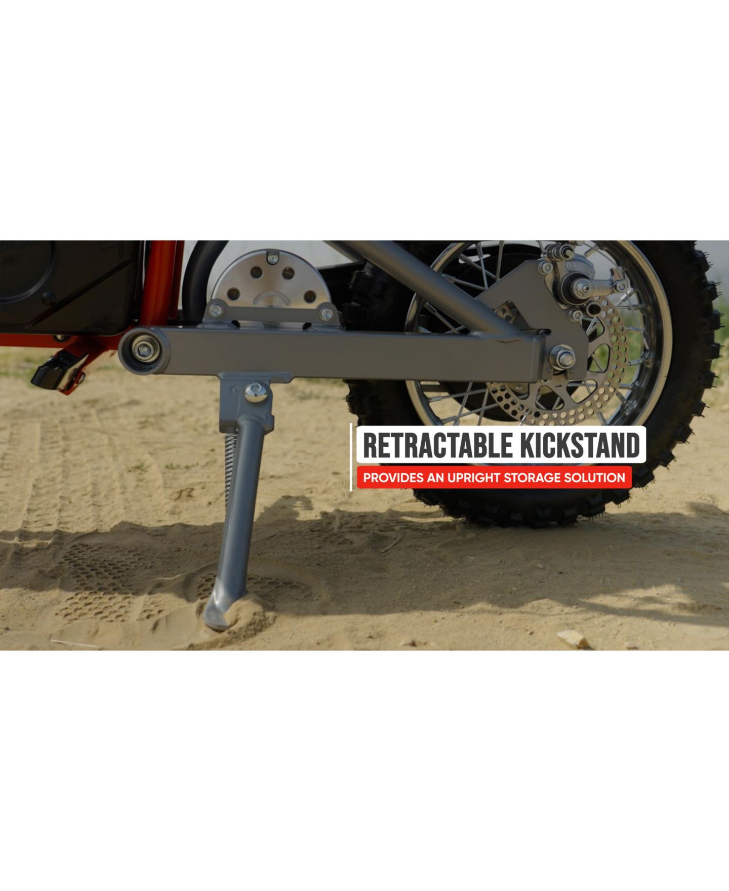 Детская игрушка Razor MX500 Dirt Rocket Steel Electric High-Torque Chain-Driven Motor Dirt Bike, 175 lbs Capacity, Ages 14+ — фото 5