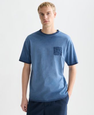 Men's Embroidered Artwork Short-Sleeve T-Shirt