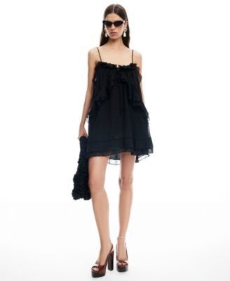 Women's Ethereal Square Neck Mini Dress