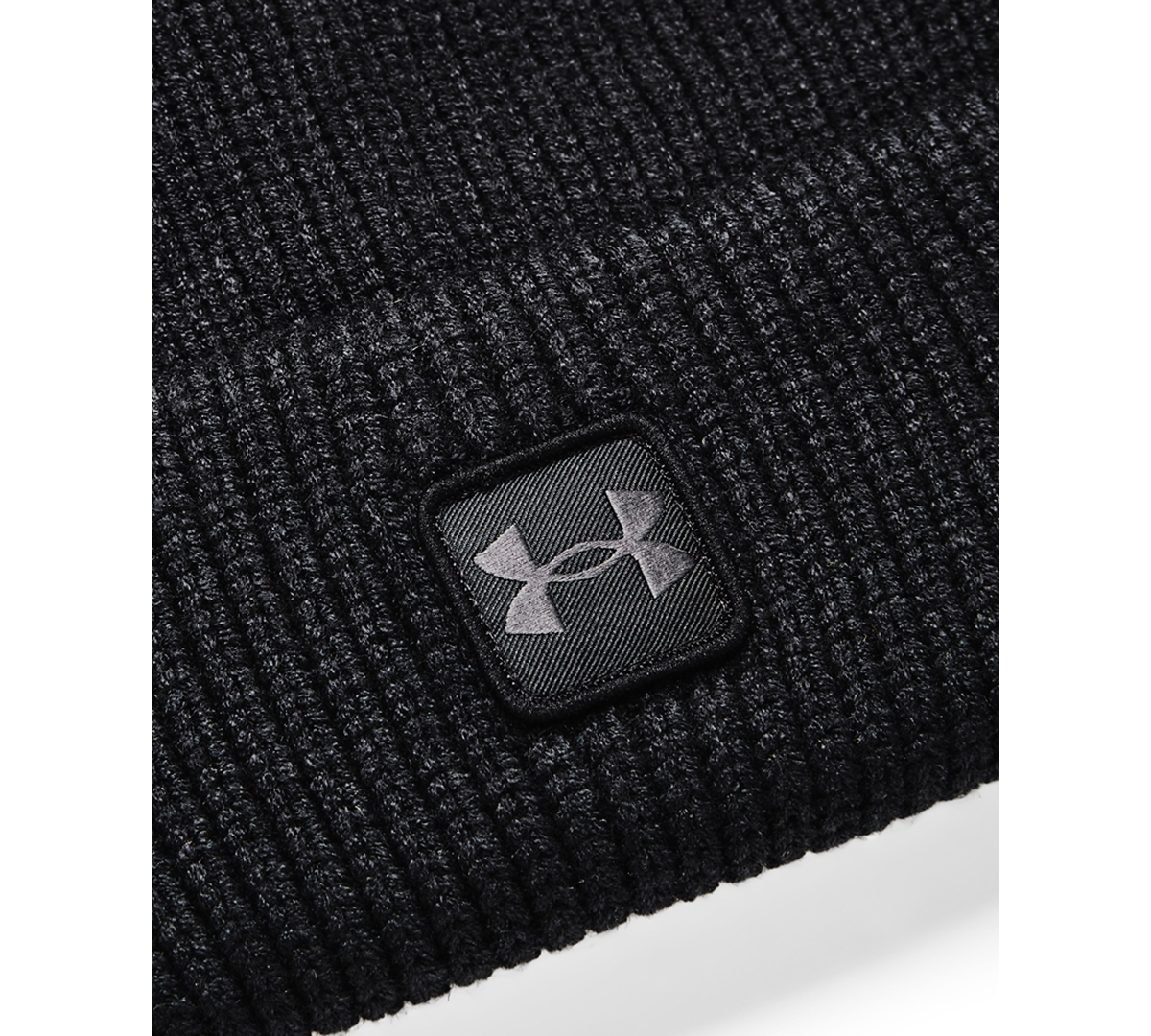 Under Armour Men's Halftime Ribbed Beanie In Black