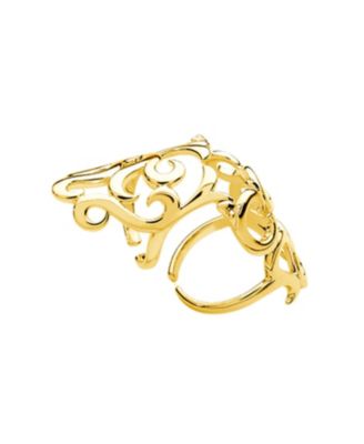 Elements Air Armour Ring in Gold Vermeil