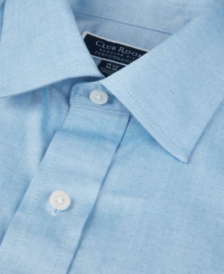 Men's Pinpoint Solid Dress Shirt