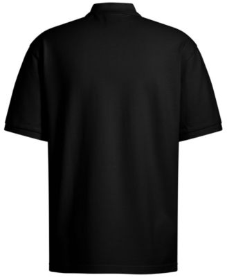 Men's Distressed Logo Polo Shirt