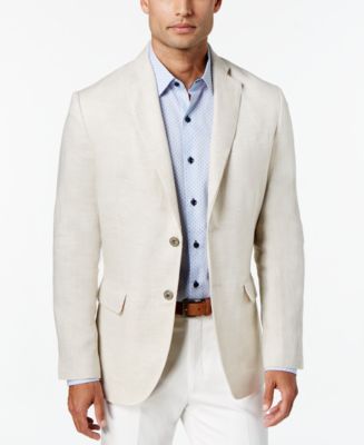 Club Room Men's 100% Linen Blazer, Created for Macy's - Macy's