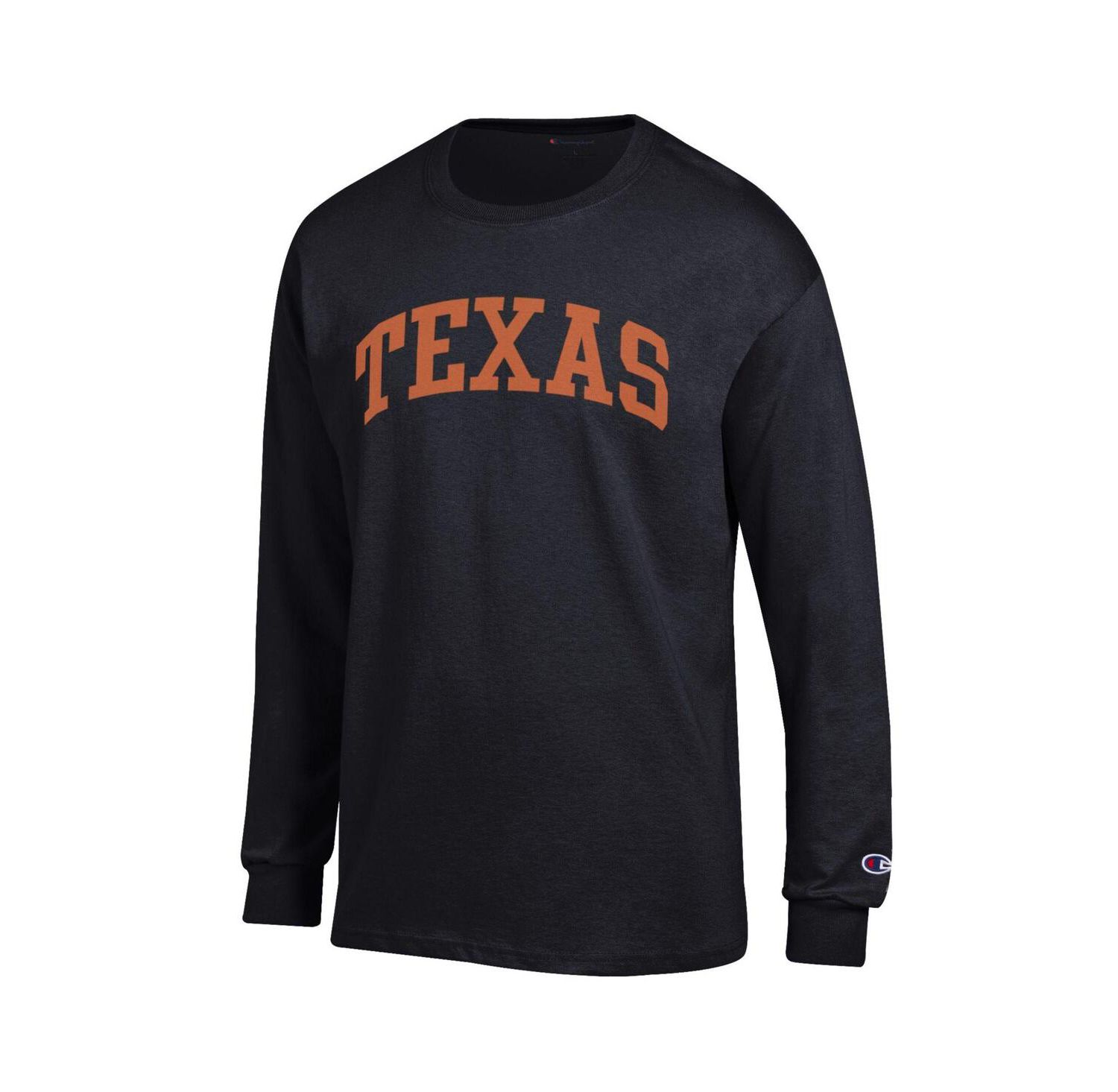 Men's Texas Orange Texas Longhorns Basic Arch Long Sleeve T-Shirt