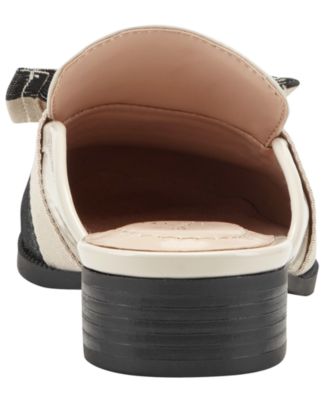 Women's Leilani Bow Slip-On Tailored Mule Loafers