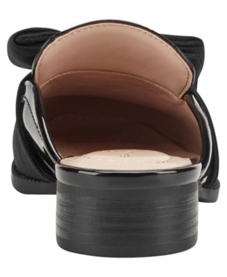 Women's Leilani Bow Slip-On Tailored Mule Loafers