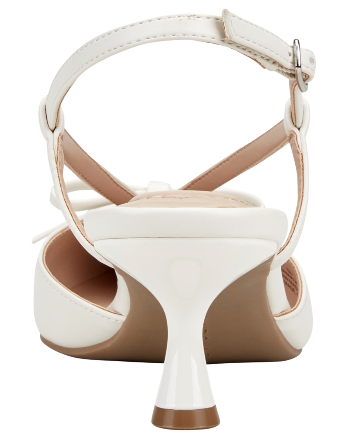 Bandolino Women's Macruz Slingback Kitten Heel Pumps In White