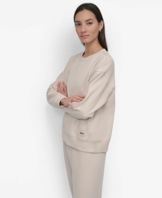 Women's Tonal Logo Patch Crewneck Sweatshirt