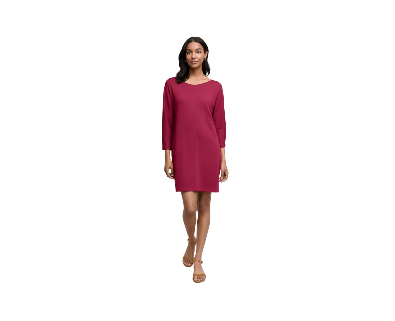 Women's Ivana Plush Pima Toss-On Dress