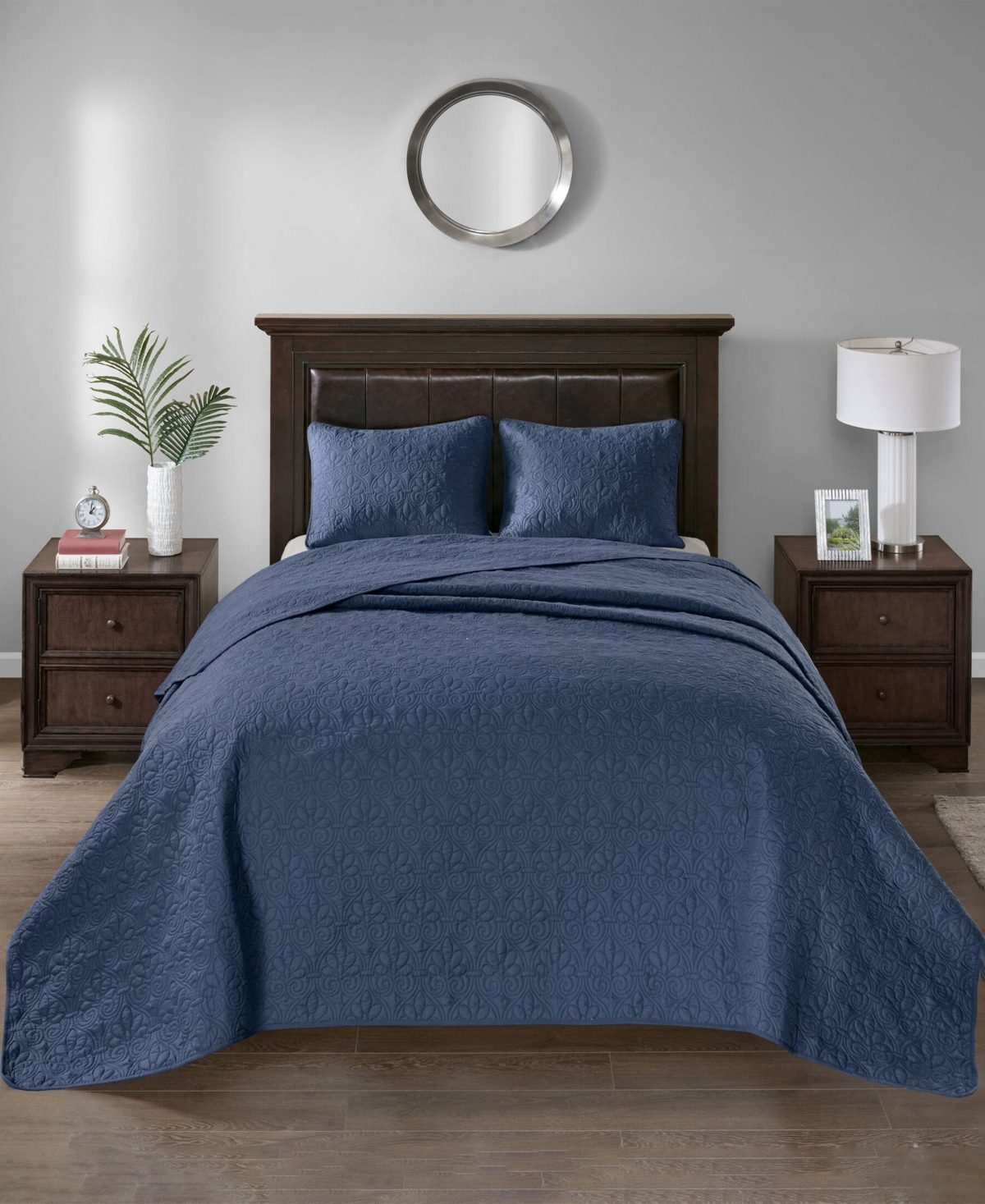 Madison Park Quebec Quilted 2-Pc. Bedspread Set, Twin