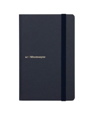 A6 Notebook Mnemosyne Journal 6.5mm lined Light Grey