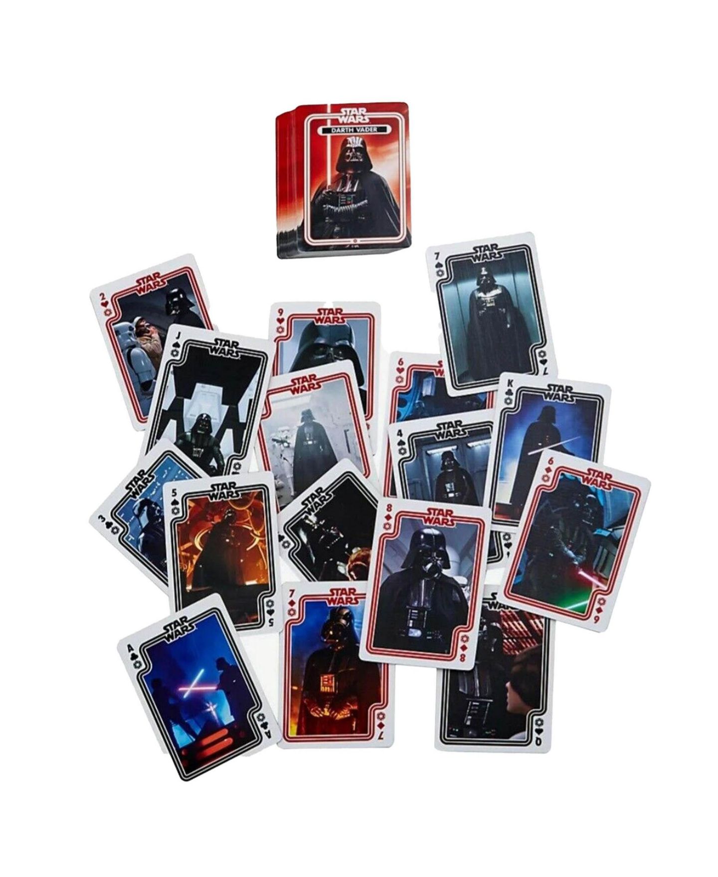 Детские игрушки NMR Distribution Star Wars Darth Vader Playing Cards, Ages 3+ — фото 4