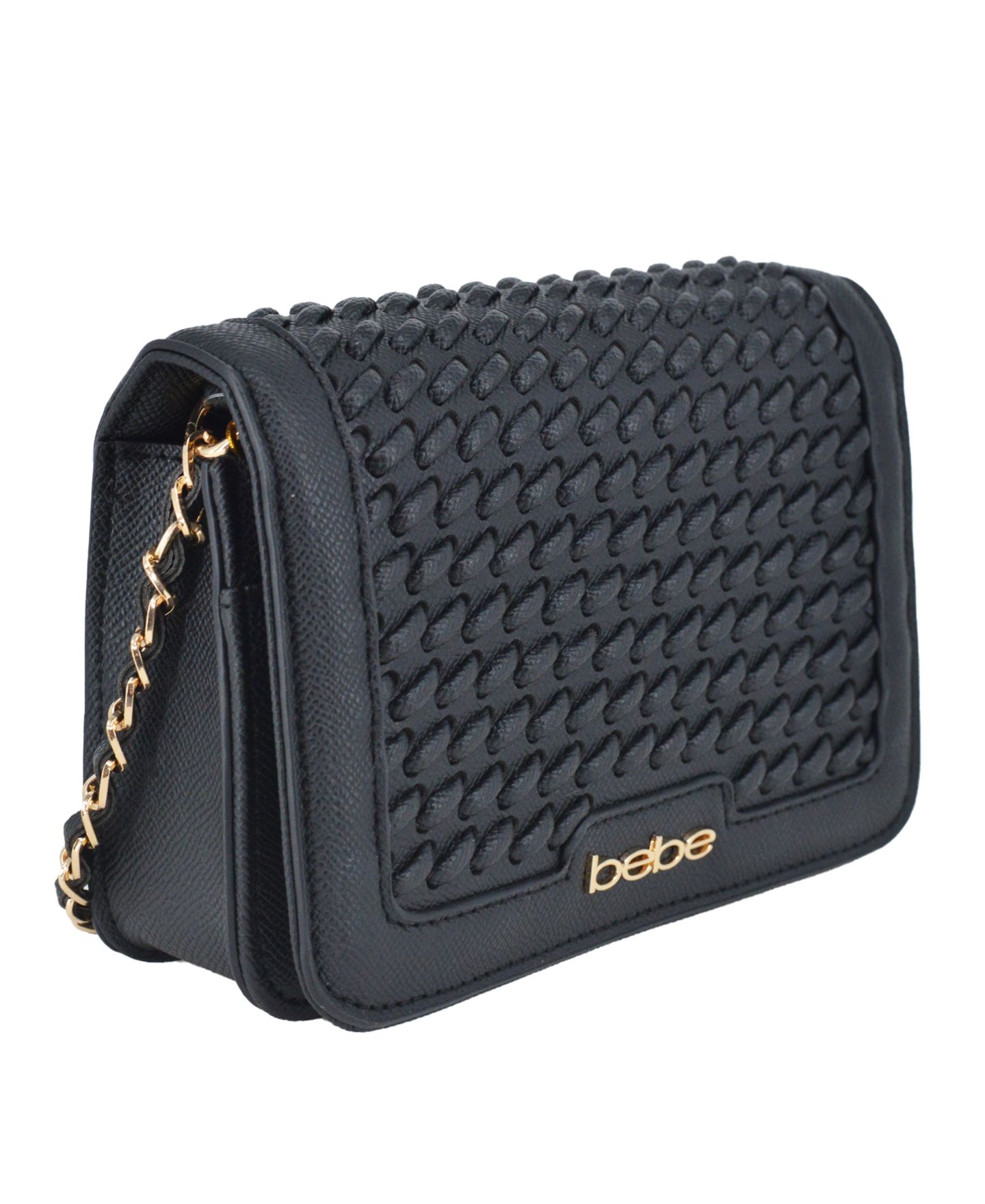 Женская сумка Bebe Katriel Mini Crossbody, цвет: Чёрный — фото 3