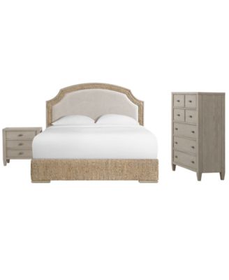 Furniture - Sirena Queen 3-Pc. Set (Bed, Chest, 3-Drawer Nightstand)