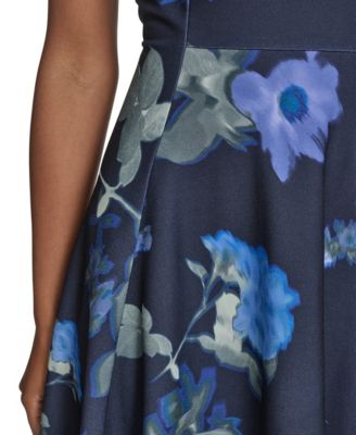 Women's Short-Sleeve Crewneck Dress