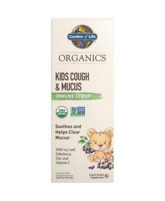 myKind Kids Cough and Mucus Syrup, 3.9 Oz