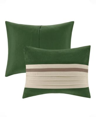 Palmer Faux-Suede7-Pc. Comforter Set, Queen