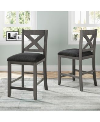 CASAINC 5-Piece Counter Height Dining Set with 4 Chairs