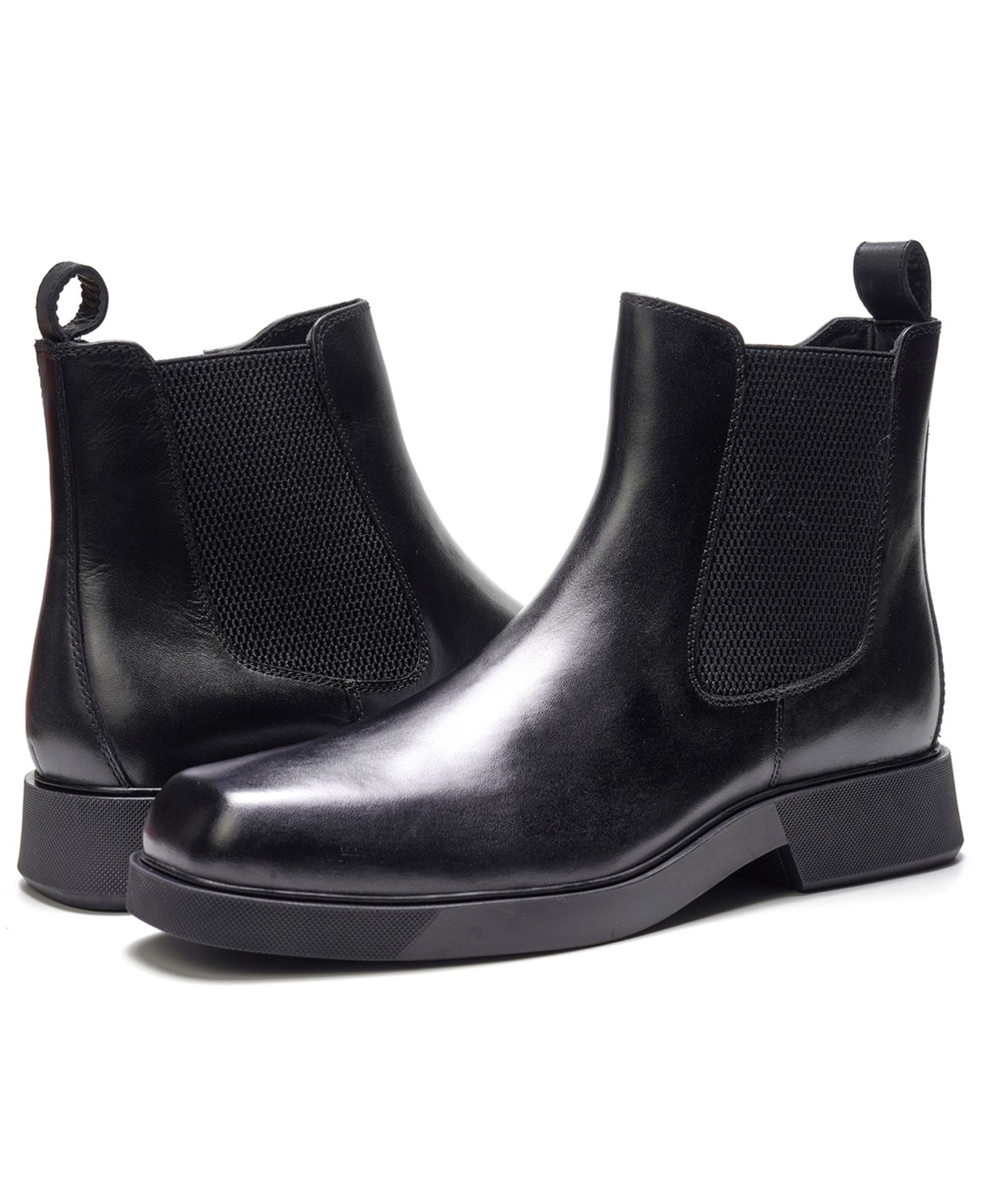 Мужские ботинки Anthony Veer A. Veer Lenox Slip-On Chelsea, цвет: Чёрный — фото 6