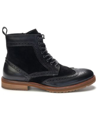 Men's Langston Wingtip Lace-Up Boots