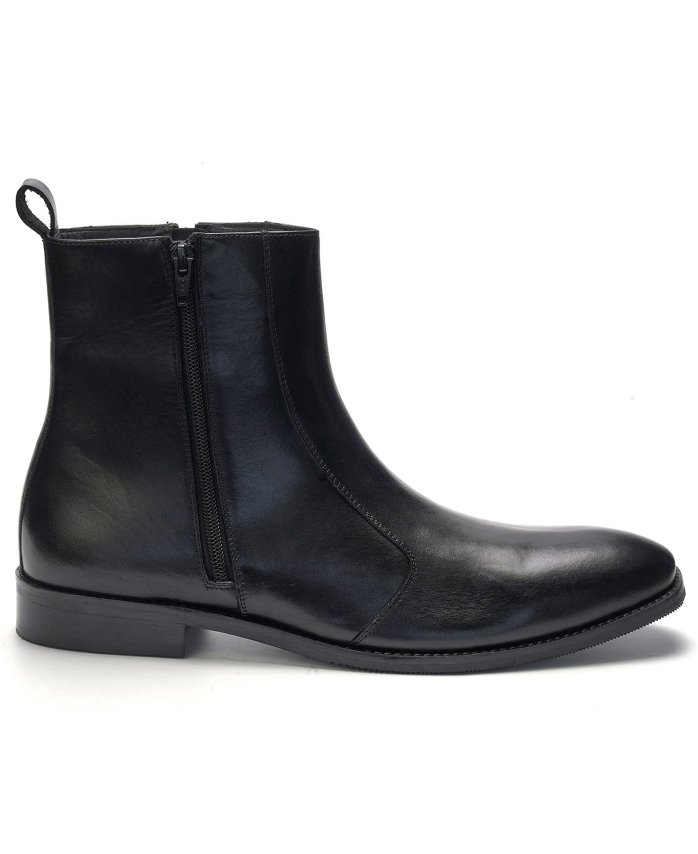 Мужские ботинки A. Veer Lexington Side Zip, цвет: Чёрный — фото 2