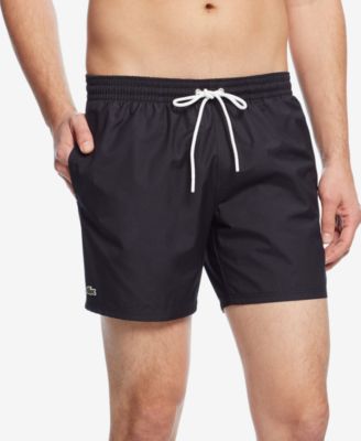 lacoste men's swim shorts