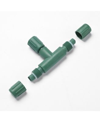 10Pcs IP65 Waterproof Wire Connectors 3 Way T-Shape for Outdoor Lights