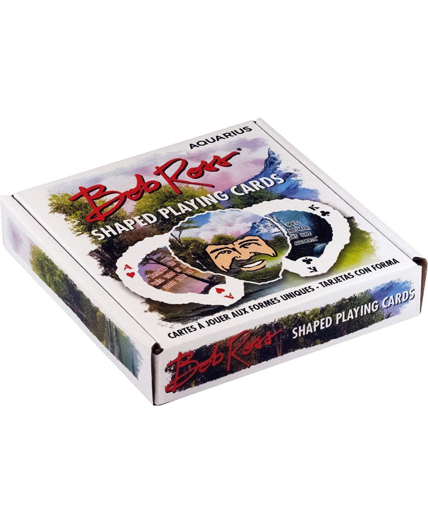 Детские игрушки NMR Distribution Bob Ross 54-Piece Playing Cards, Ages 3+ — фото 2