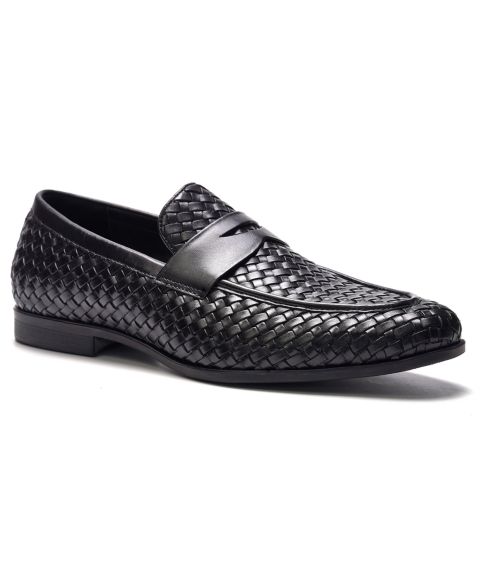 Мужские туфли A. Veer Cairo Woven, цвет: Чёрный