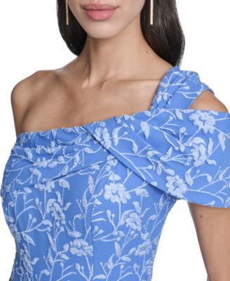 Women's Asymmetrical One-Shoulder Ball Gown