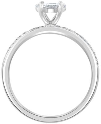 Diamond Ring (3/8 ct. t.w.) in 14k White Gold