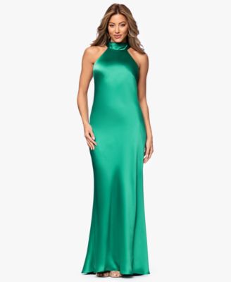 Women's Tie Neck Long Dress