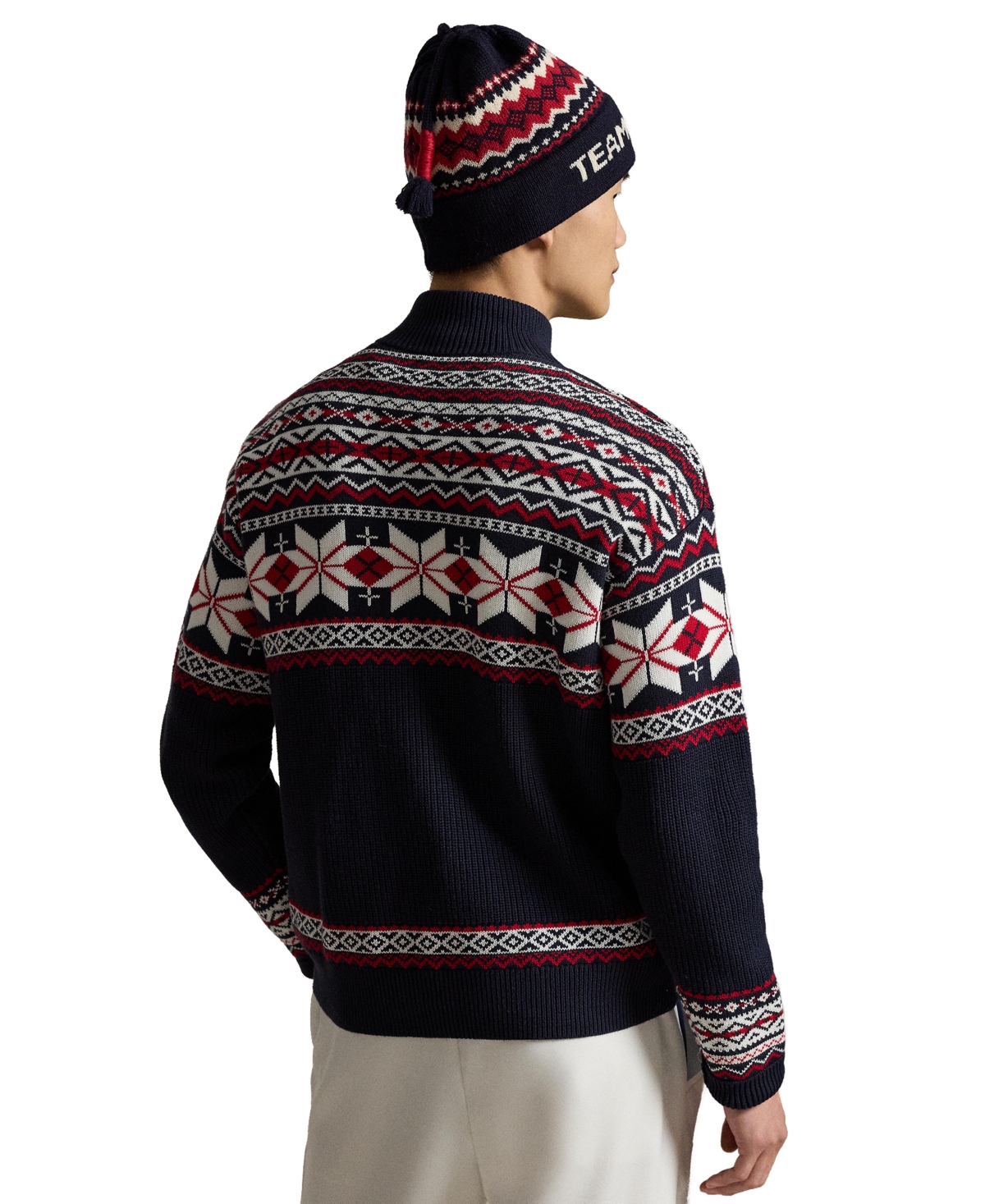 Polo Ralph Lauren Men's Winter Quarter-Zip Sweater