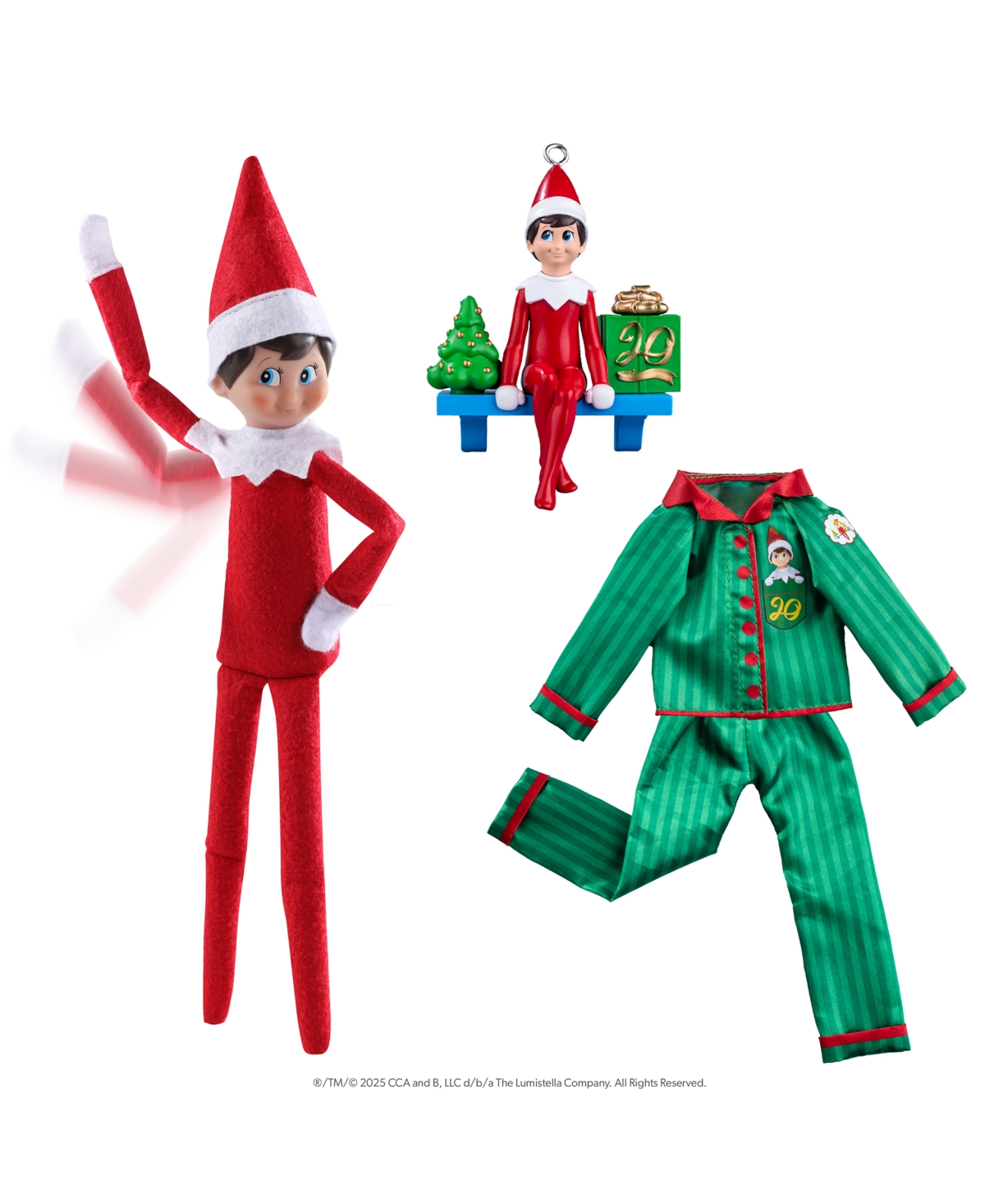 Elf On The Shelf A Christmas Tradition Limited 20th Anniversary Edition Box Set In Transparent
